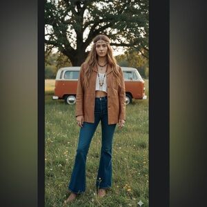 Vintage 1960’s/70’s Wilsons Hippie Leather Jacket